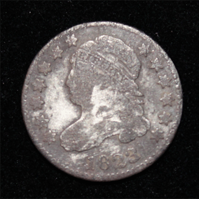 1823 Liberty Cap Dime